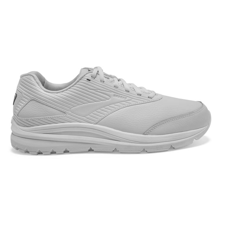 Brooks Addiction Walker 2 Walking Shoes - Men's - White/White (01342-OFSQ)